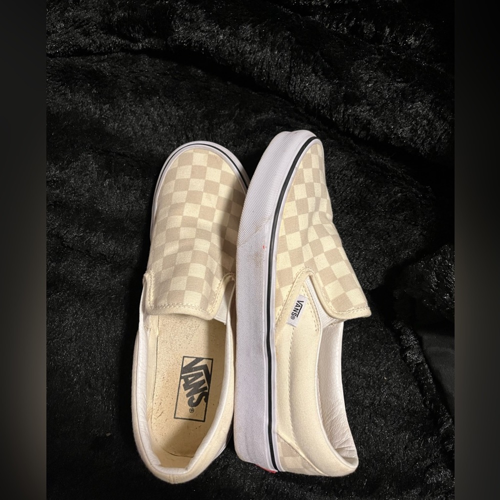 Checkered Vans